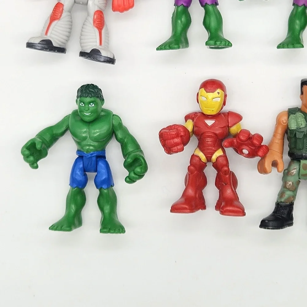 Lot of 13 Fisher-Price Imaginext Action Figures Marvel DC Star Wars Batman Hulk